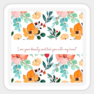 Beauty within Sticker